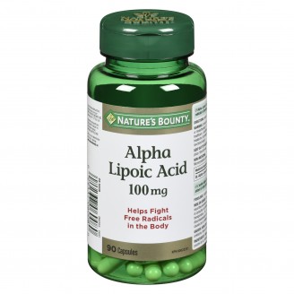 Nature's Bounty Alpha Lipoic Acid, 100mg - 90 Capsules